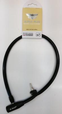 Loop Cable Lock Black 10mm x 650mm, APL2010 - Image 1