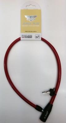 Loop Cable Lock Red 10mm x 650mm, APL2030 - Image 1