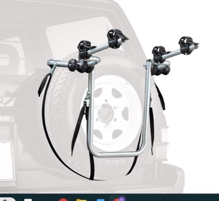 Ohio 2 Bike Tyre Fitting Rack - Image 1