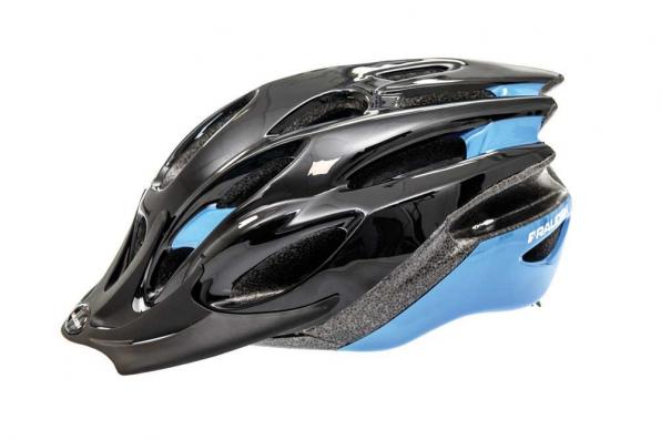 Mission Evo Black/Blue 58cm-61cm Helmet With LED Rear Light CSH1135L - Image 1