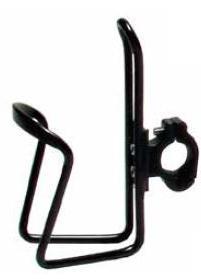 Alloy Handlebar Mounted Bottle Cage Black - Image 1